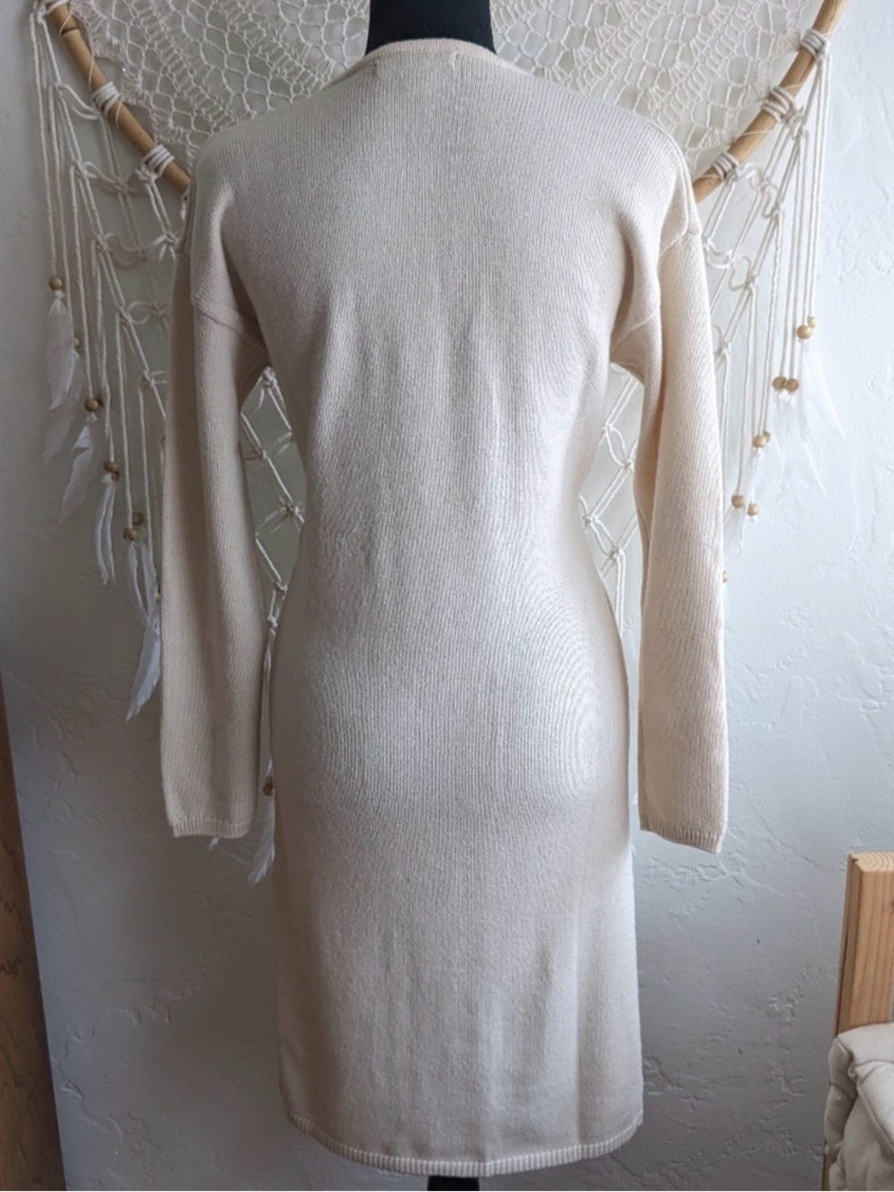 Banana Republic Wrap Midi Sweater Dress - Picture 5 of 9